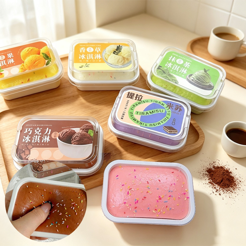 Party Games For Adults And Kids - 1/6개입 스퀴시 티라미수 아이스크림 케이크 스퀴즈