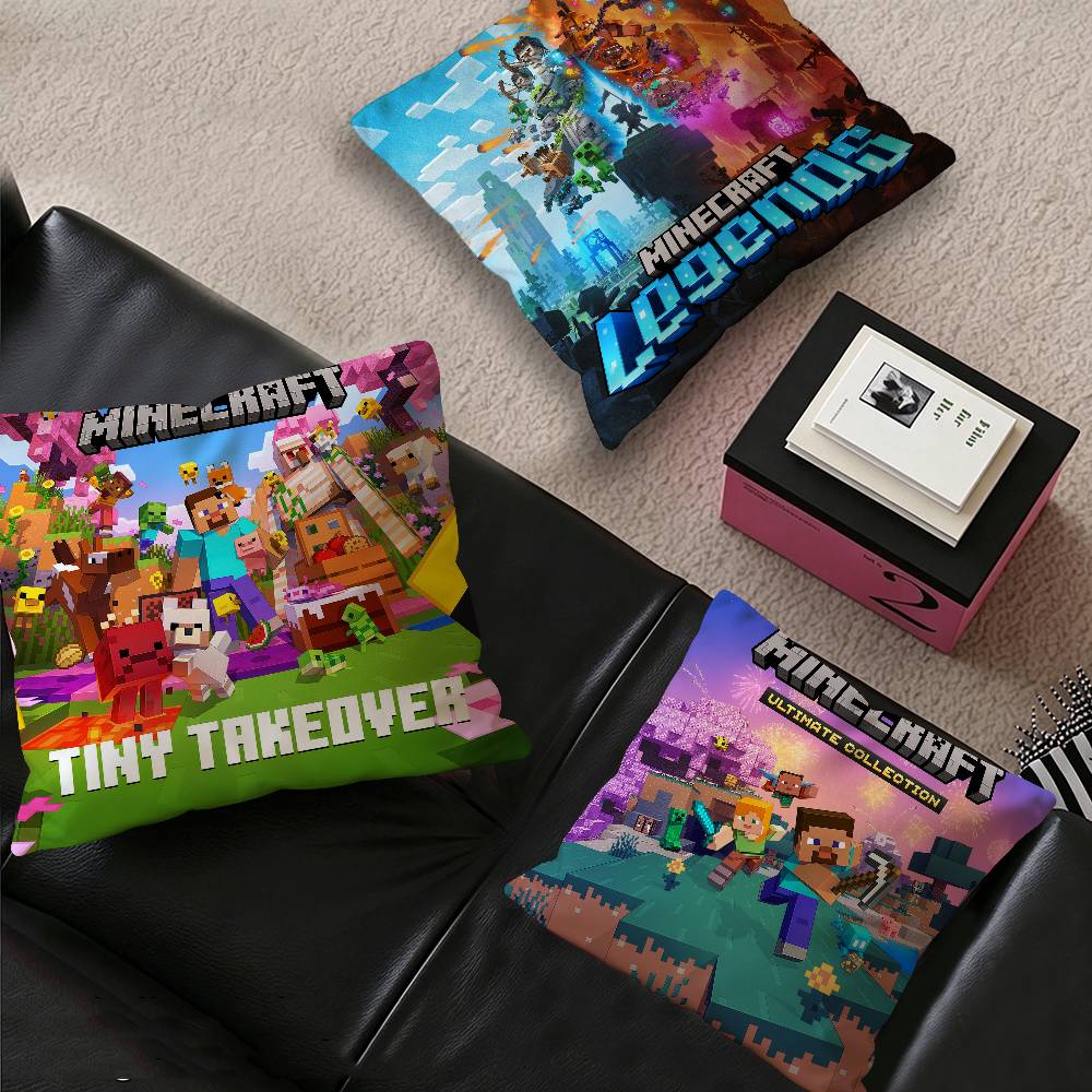 Party Games Minecraft - 레트로 게임 M-Minecraft 맞춤형 베개 먼지