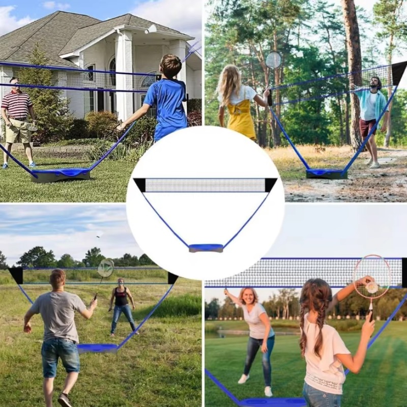 Badminton Set Garden - 고품질 정원 스포츠 휴대용 야외 세트,
