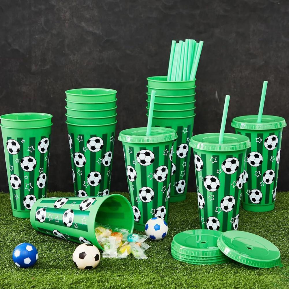 Party Games Adults Drinking - 1/6/12Pcs 710ML 플라스틱 축구 컵 24oz