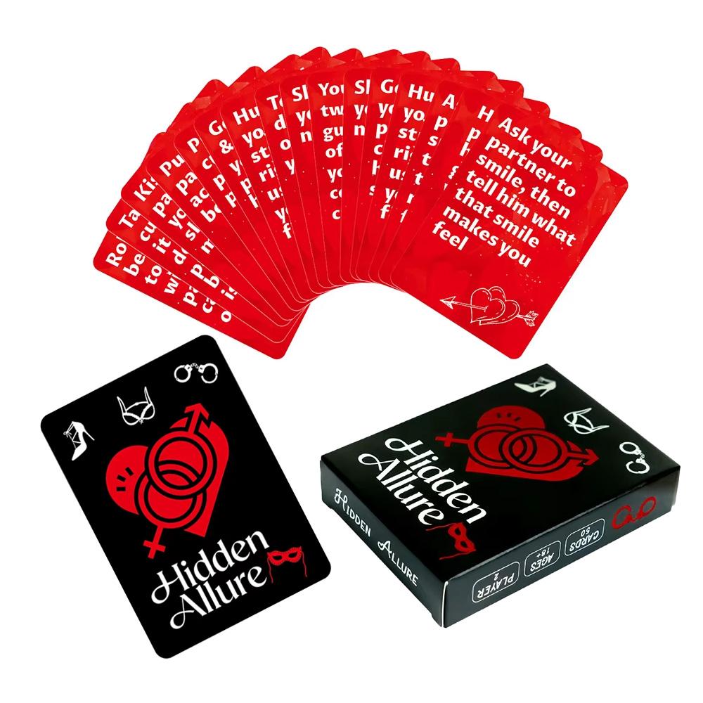 Party Games Adults Drinking - 50장의 카드로 구성된 커플 음주 친밀감