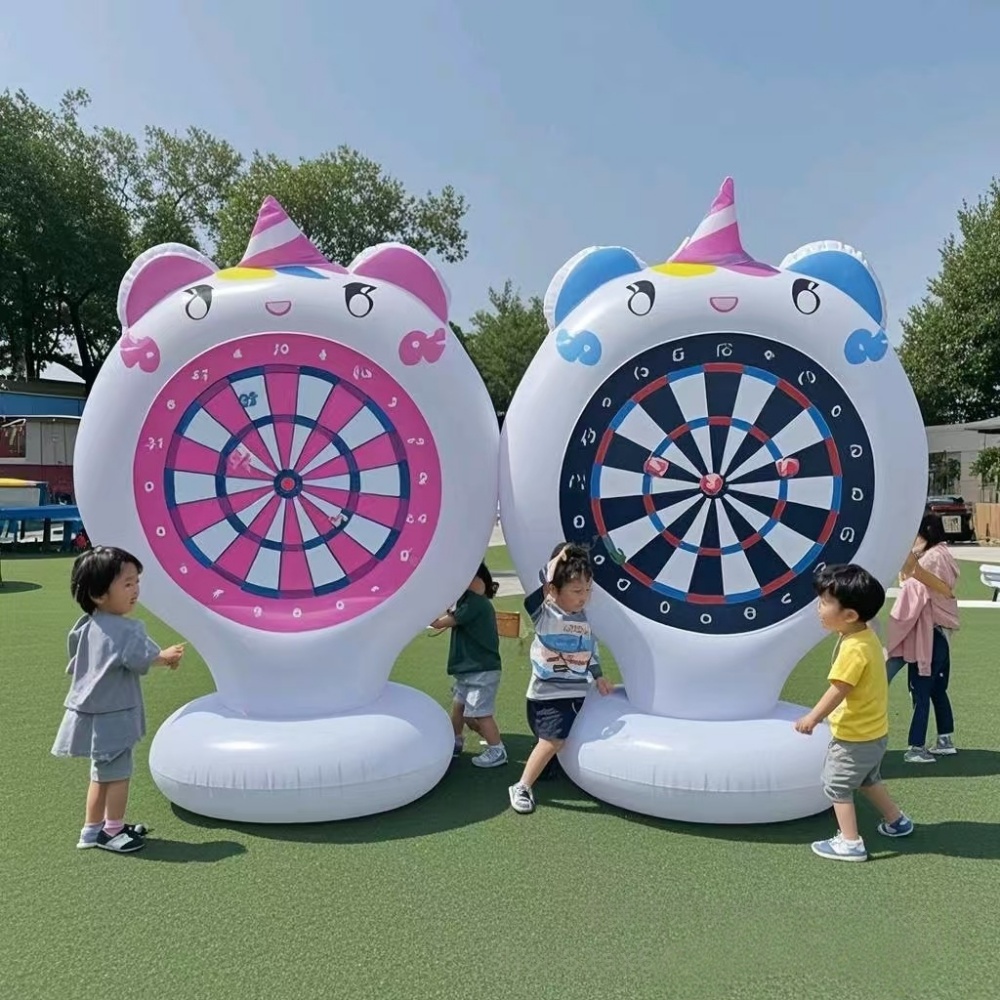 Party Games Easter For Kids - 풍선 유니콘 던지기 게임 타겟 스티커