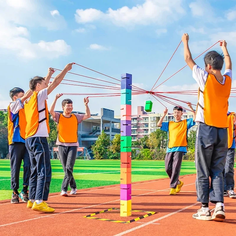 Party Games No Equipment - 팀워크 게임 타워 빌딩 야외 스포츠