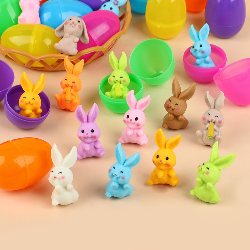 24개의 토끼 모양 부활절 달걀, 어린이 부활절 파티  - Party Games Easter For Kids 리뷰 및 가격