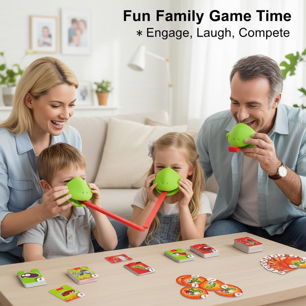 6세트 카멜레온 혀 사격 게임, 어린이용 입 마스크가  - Party Games Easter For Kids 리뷰 및 가격