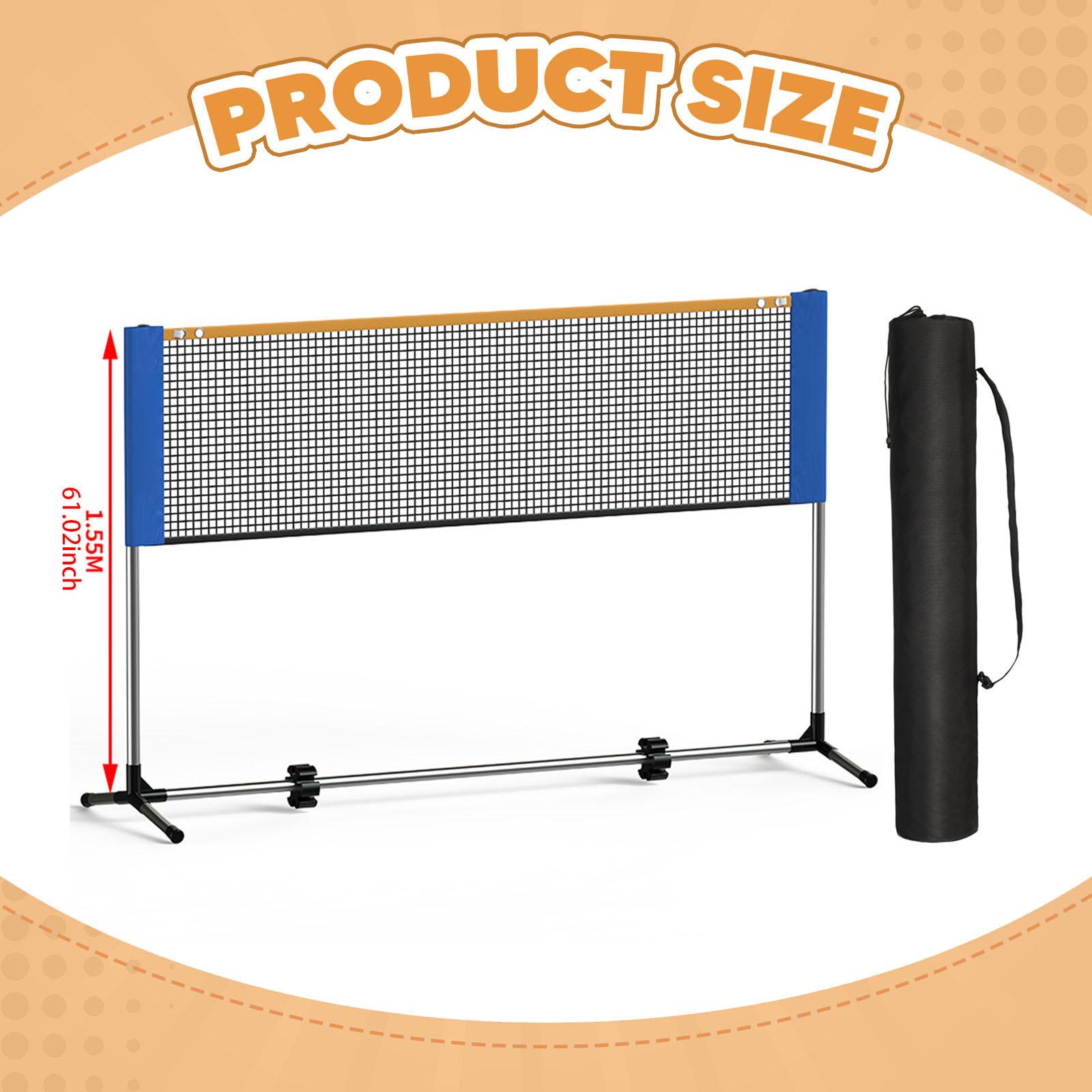 스테인리스 스틸 휴대용 배드민턴 네트 다기능 스포츠 네 - Badminton Set Garden 리뷰 및 가격