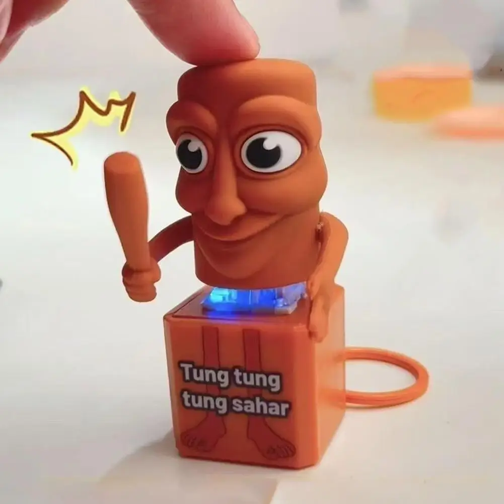 창의적인 소리 나는 펜던트 스틱 텅텅 사후르 키체인 장 - Party Games For Adults And Kids 리뷰 및 가격