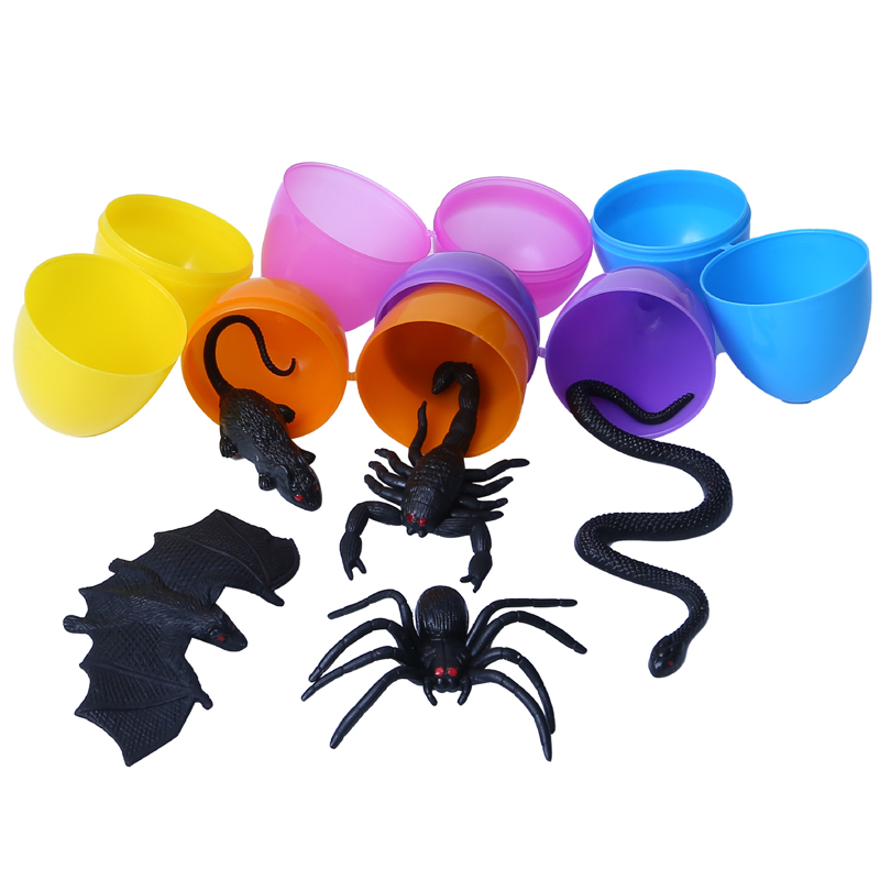 12/24Pcs 빈 부활절 달걀 플라스틱 채울 수있는  - Party Games Easter For Kids 리뷰 및 가격