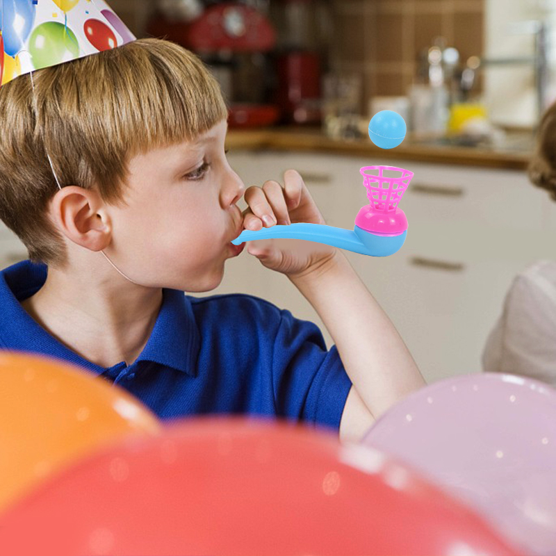 6/12Pcs 매직 블로잉 파이프 플로팅 볼 키즈 게임 - Party Games Easter For Kids 리뷰 및 가격