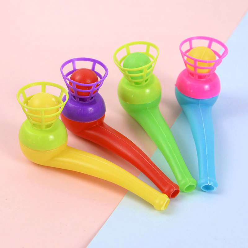 6/12Pcs 매직 블로잉 파이프 플로팅 볼 키즈 게임 - Party Games Easter For Kids 리뷰 및 가격
