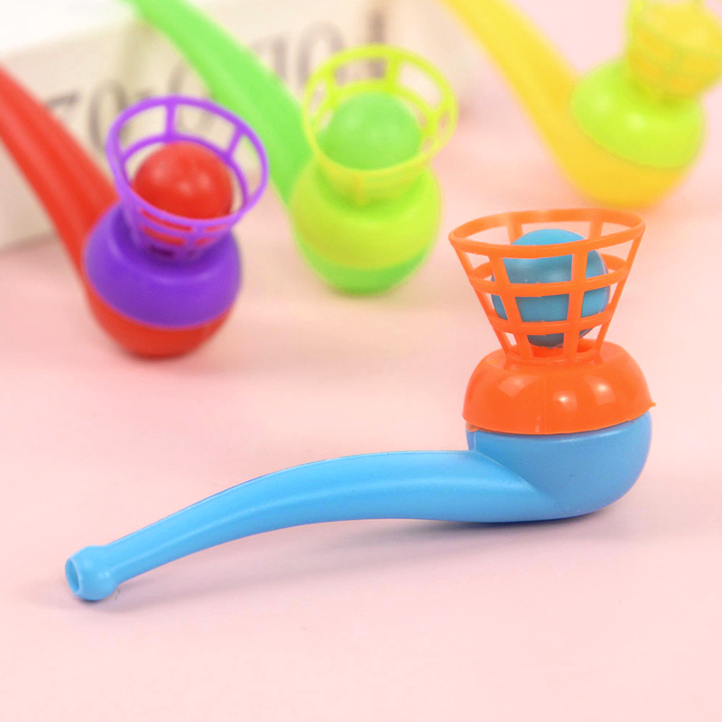 6/12Pcs 매직 블로잉 파이프 플로팅 볼 키즈 게임 - Party Games Easter For Kids 리뷰 및 가격