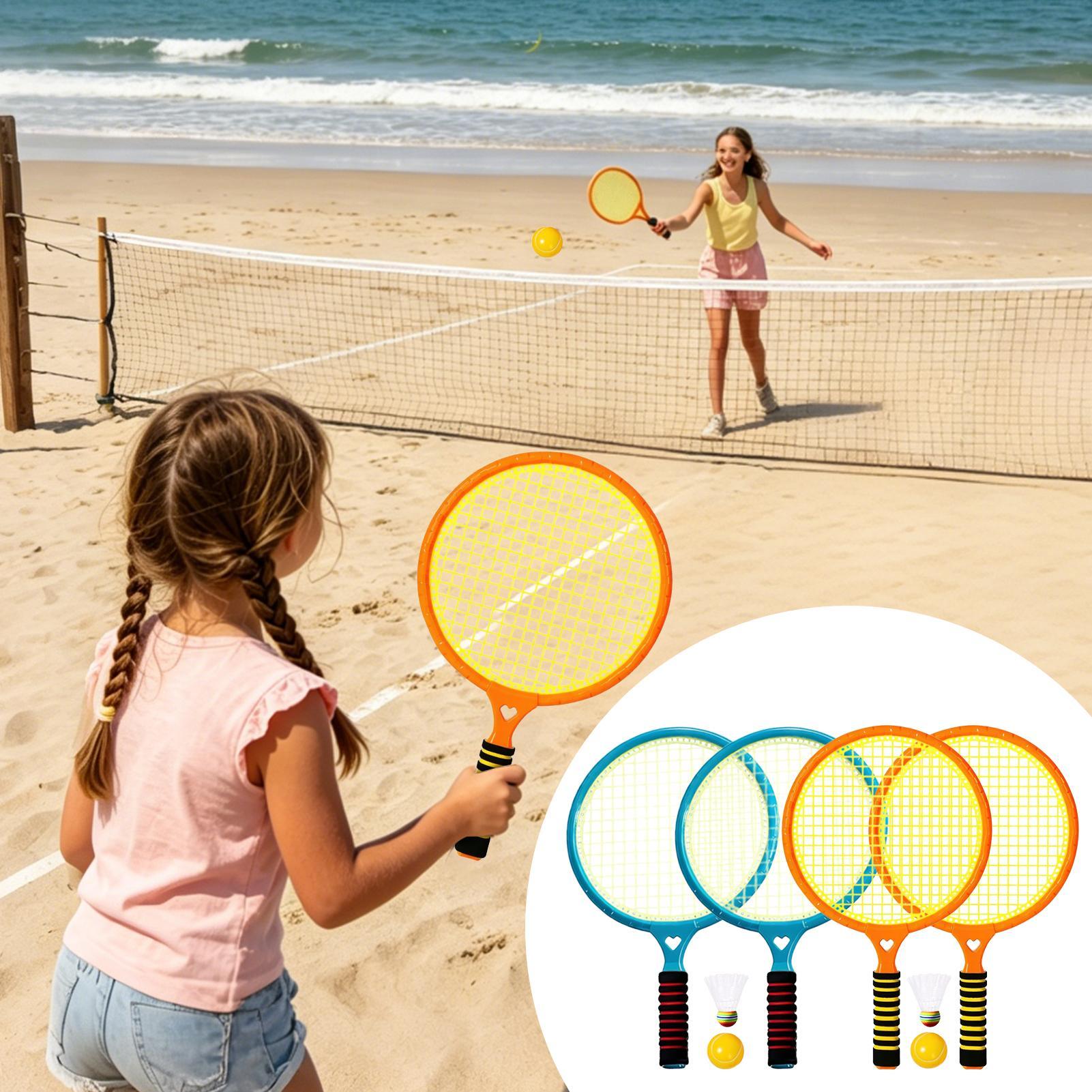 어린이를 위한 배드민턴 라켓 어린이 야외 테니스 게임  - Badminton Set Garden 리뷰 및 가격