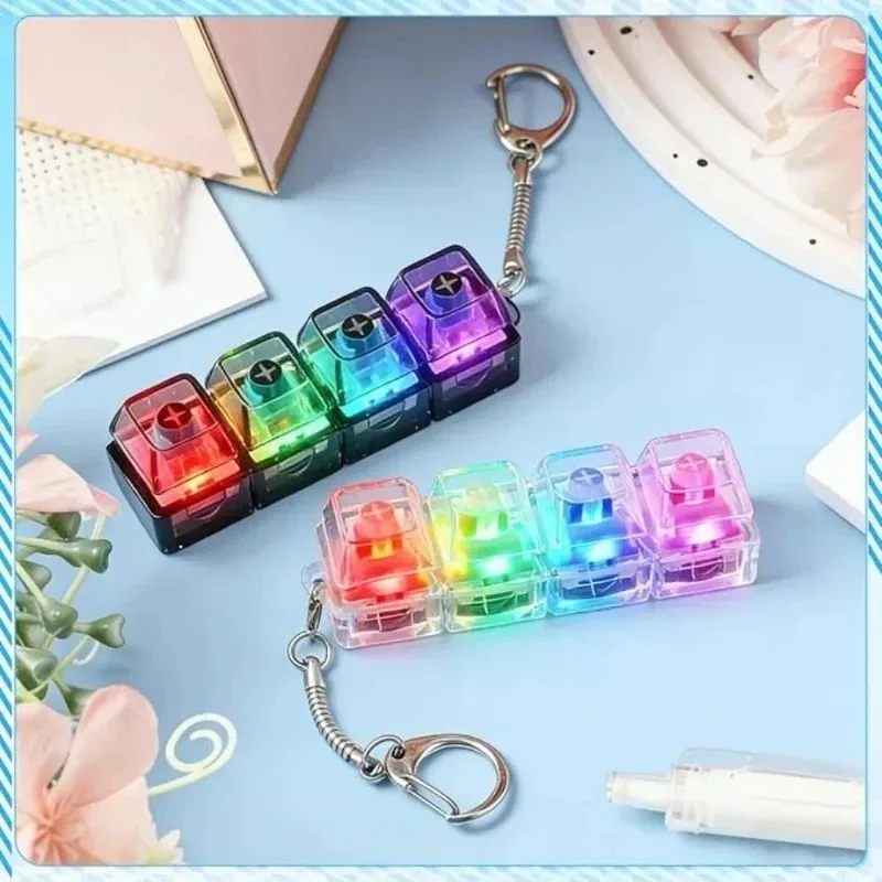 LED 키보드/키체인 피젯 토이 크리스탈 클리커 감각  - Party Games For Adults And Kids 리뷰 및 가격