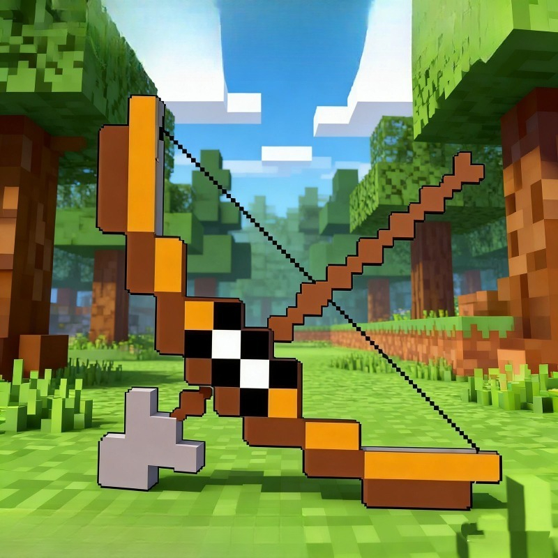 게임 마인크래프트 만화 코스프레 소품 활과 화살 장난감 - Party Games Minecraft 리뷰 및 가격